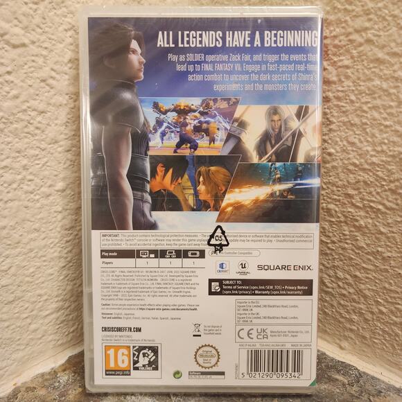 Game - Crisis Core: Final Fantasy VIII Reunion (NEW) - Switch - Picture 2 of 4